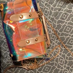 Cute iridescent purse